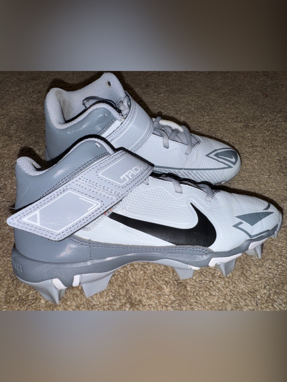 Nike Force Trout 8 Keystone 'Cool Grey baseball cleats